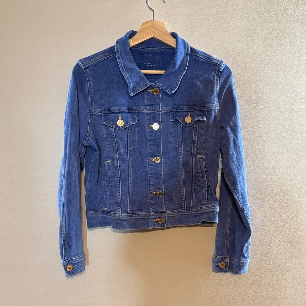Lilly Pulitzer Blue Denim Jacket